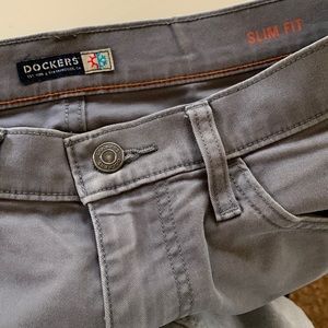 Dockers Gray Slim Fit Pants